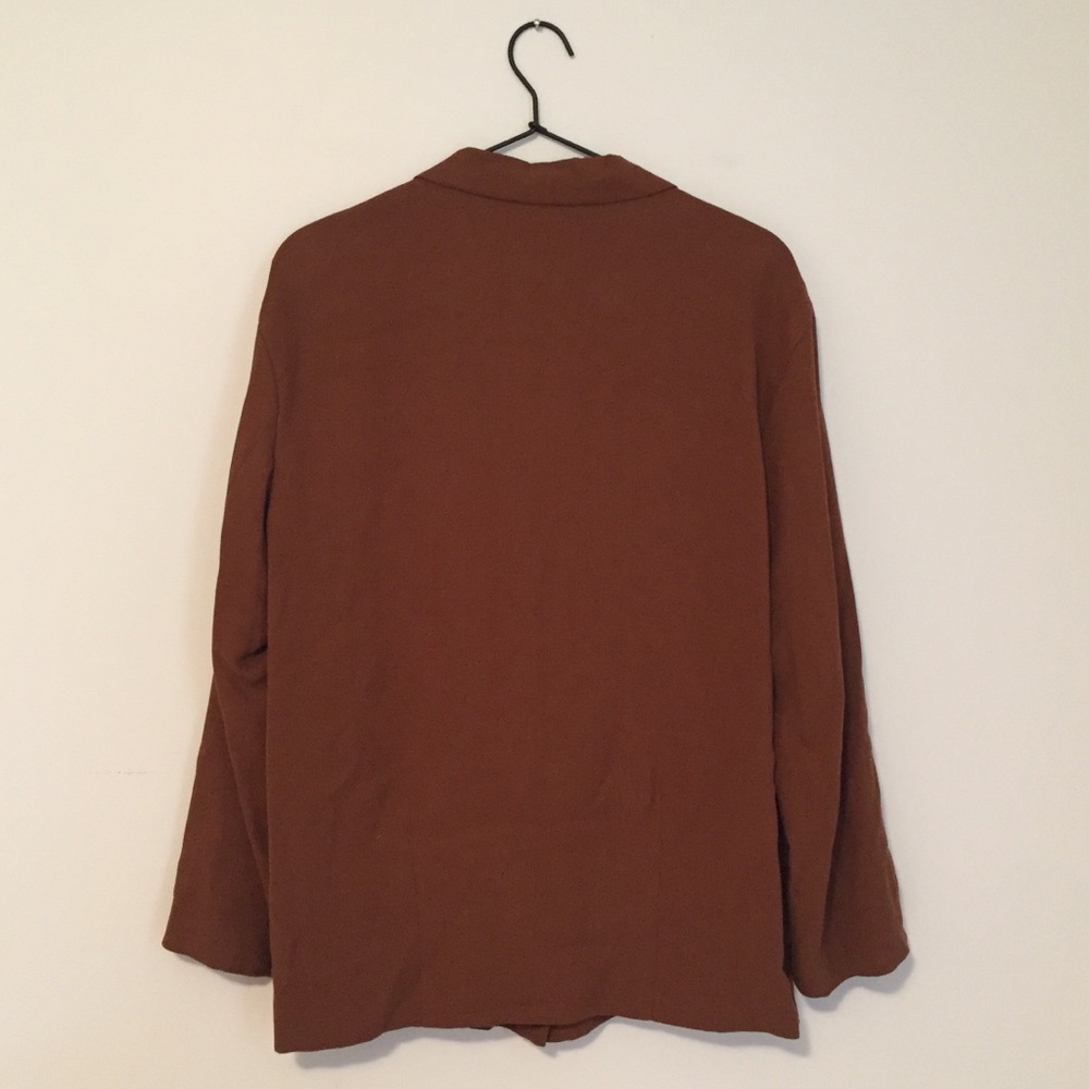 Zara slouchy brown blazer - Picture 4 of 6